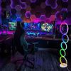 RGB Minimalist Circular Floor Lamp